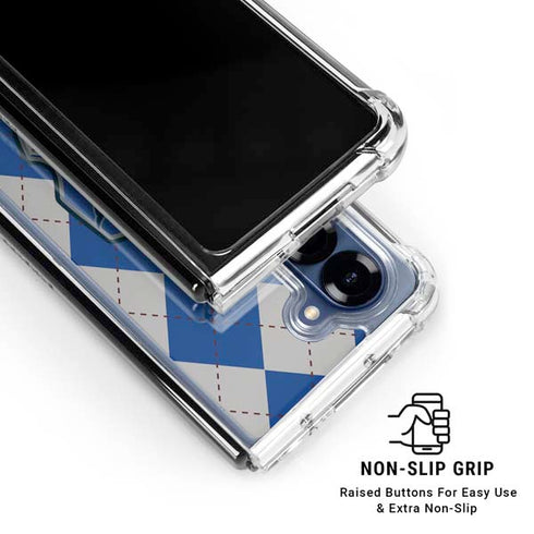 Wizarding Worlds Harry Potter Ravenclaw Crest Galaxy Z Fold6 Clear Case